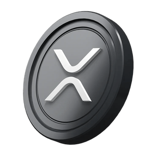 Graphic of an XRP Ripple coin featured on a beginner's crypto guide